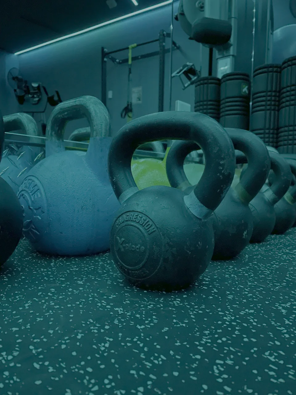 kettlebells