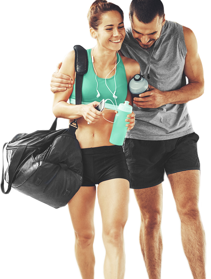 Workout couple png
