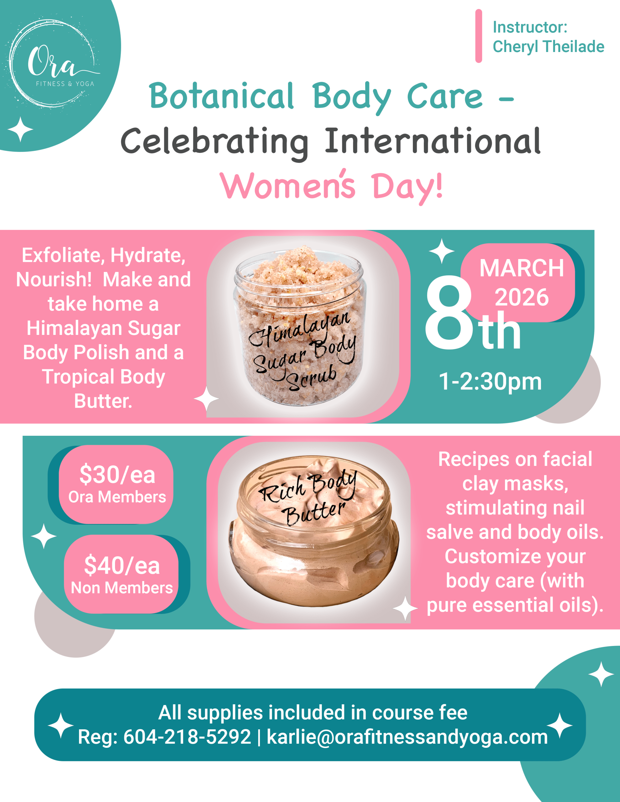Botanical Body Care celebrating international women's day